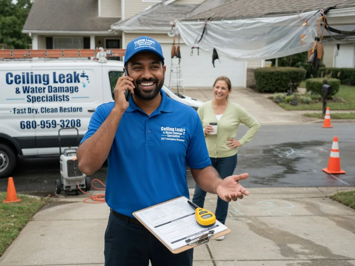 Ceiling Leak Cleanup Loysville, PA FAQs